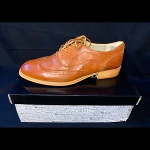 Wanted Brand Burnt Orange Oxfords